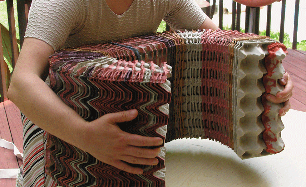 egg crate furniture Inna Alesina